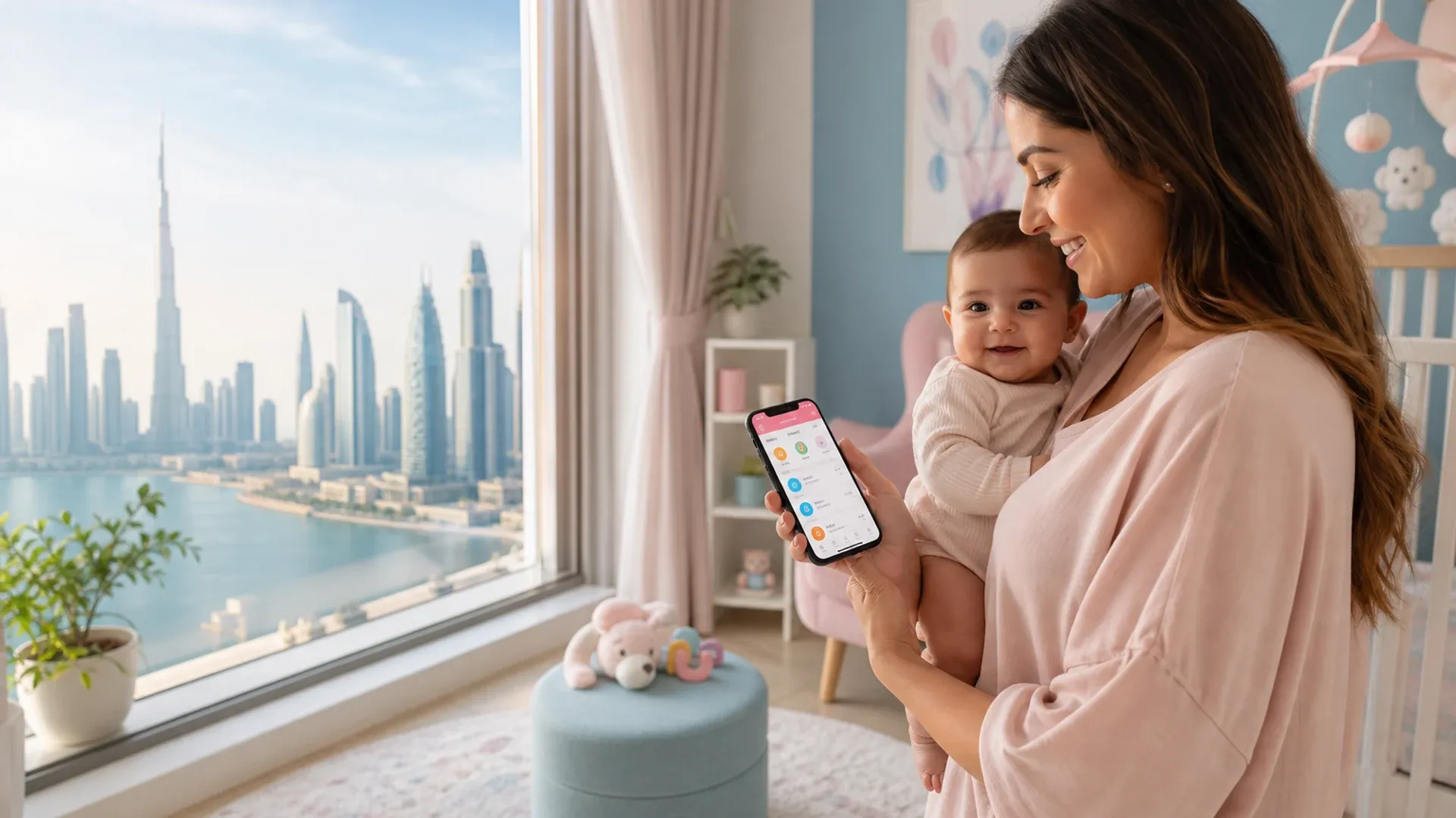 Baby tracking app development company in Dubai UAE building parenting and childcare platforms