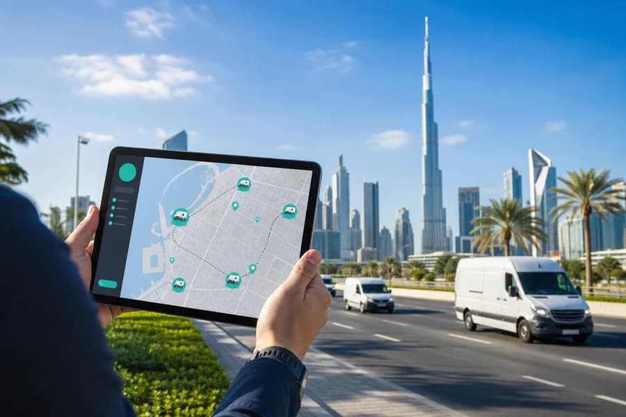 GPS Fleet Tracking App Development