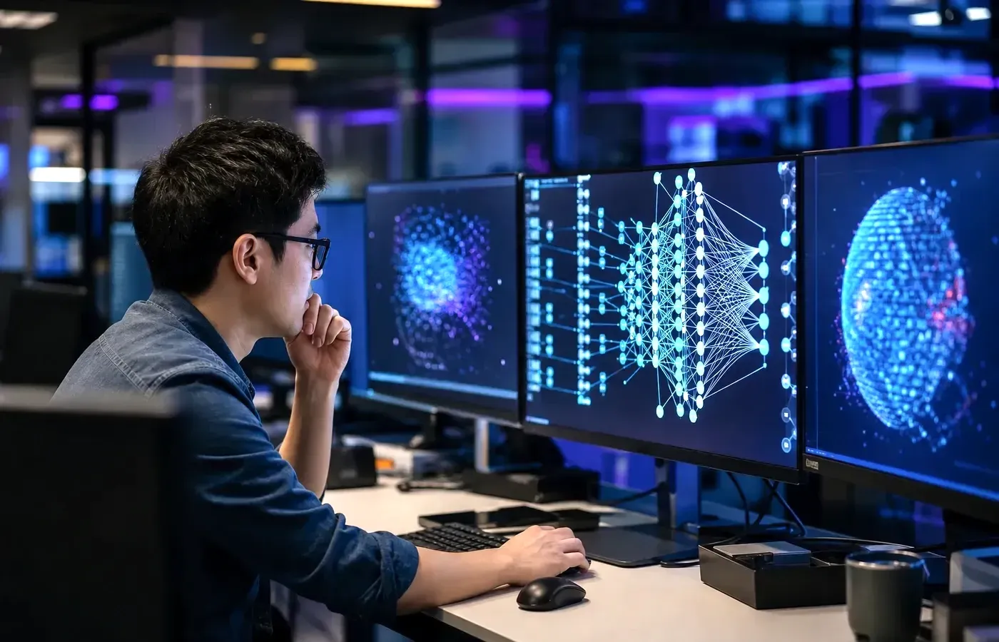 AI-powered IoT smart connected solution architecture and dashboard