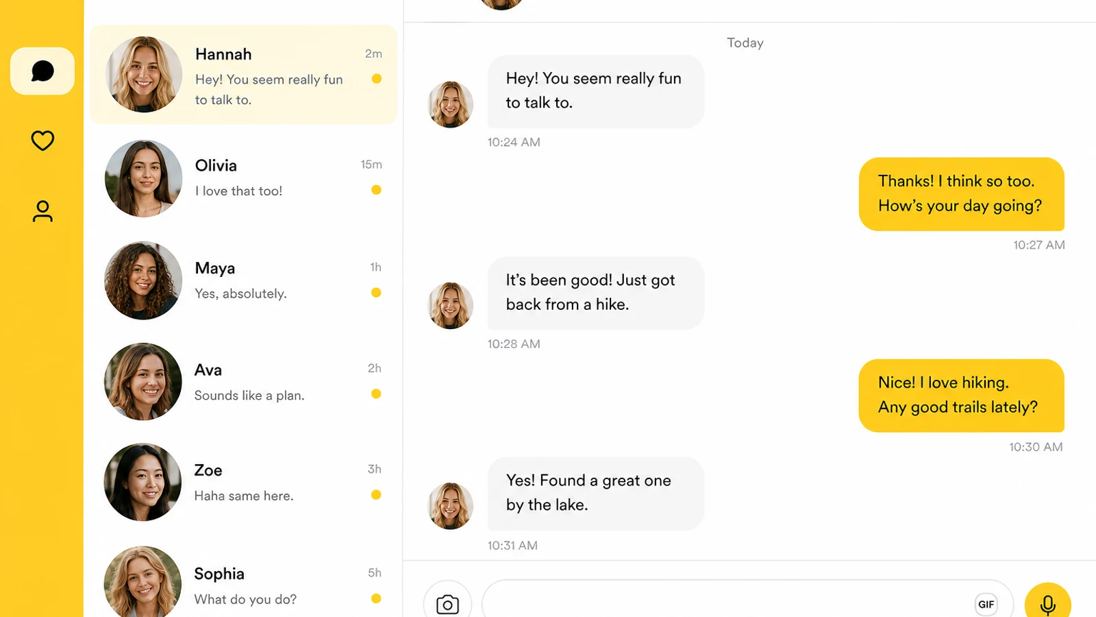 Elite Singles inspired dating app preview